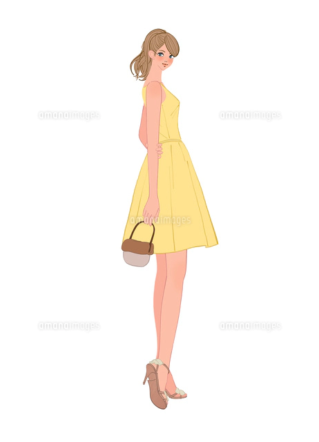 黄色のイラスト素材 アマナイメージズ