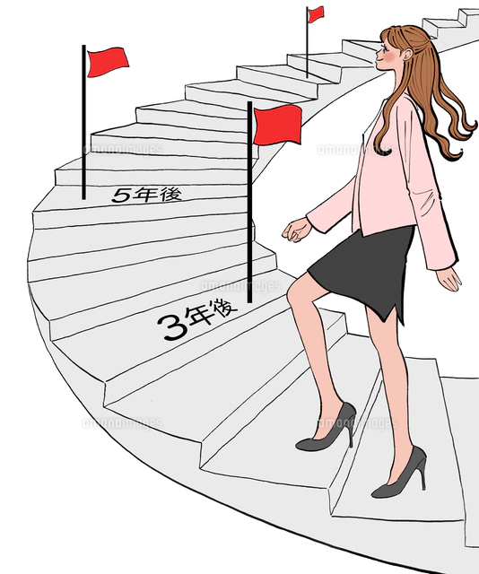 ワンピースを着た女性の様々なポーズ の写真素材 イラスト素材 アマナイメージズ