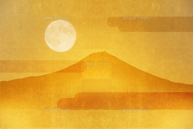 簡単 屏風富士山 屏風絵 富士山 簡単 鶴と富士山のイラスト素材 35081343 -