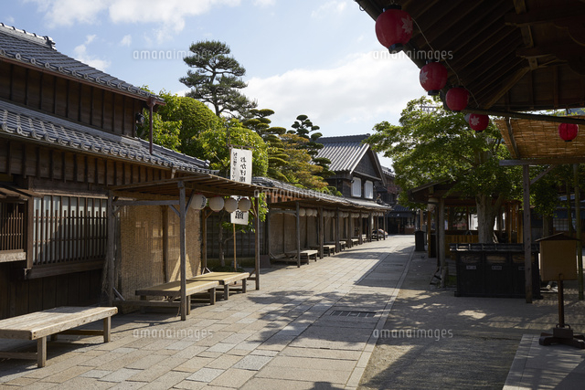 伊勢内宮前おかげ横丁[10404017266]の写真素材・イラスト素材｜アマナ 
