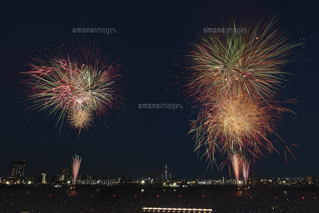 足立の花火 第1章 新たな幕開け フレふれ の写真素材 イラスト素材 アマナイメージズ