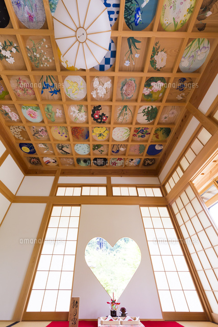 正寿院客殿の天井絵 の写真素材 イラスト素材 アマナイメージズ