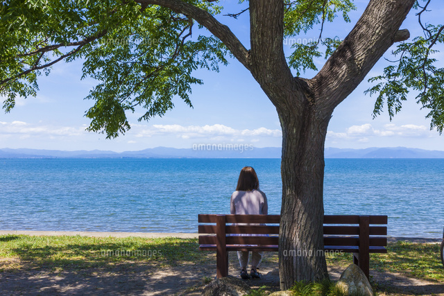 あのベンチ の写真素材 イラスト素材 アマナイメージズ