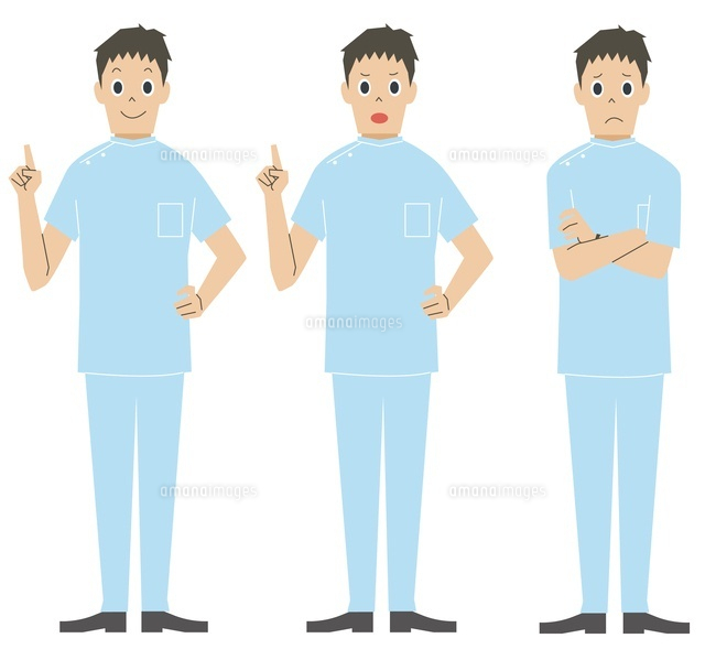 看護師 男性 の写真素材 イラスト素材 アマナイメージズ
