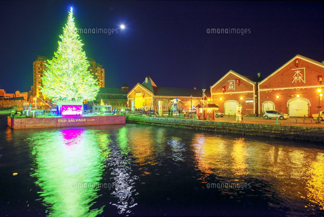 はこだてクリスマスファンタジー クリスマスツリーと金森