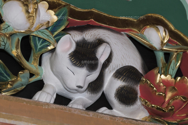 日光東照宮 神厩舎の猿の彫刻「新たな展開」(平成の大修理完成後