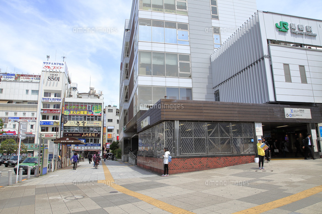 巣鴨駅 山手線 の写真素材 イラスト素材 アマナイメージズ