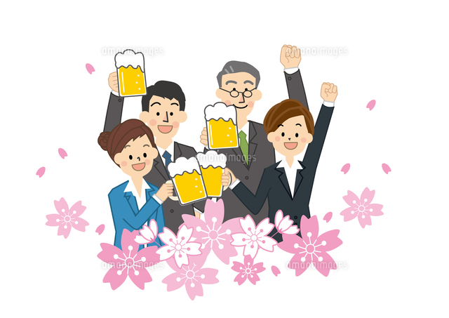 花見 桜とビールを飲む男性と女性 の写真素材 イラスト素材 アマナイメージズ 花見 桜とビールを飲む男性と女性 の写真素材 イラスト素材 アマナイメージズ