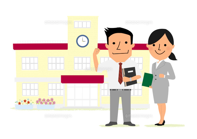 教師のイラスト素材 アマナイメージズ