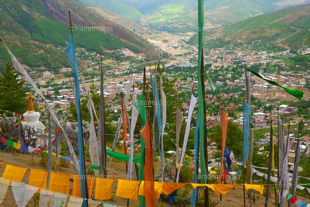 ティンプー全景[10487000281]の写真素材・イラスト素材｜アマナイメージズ