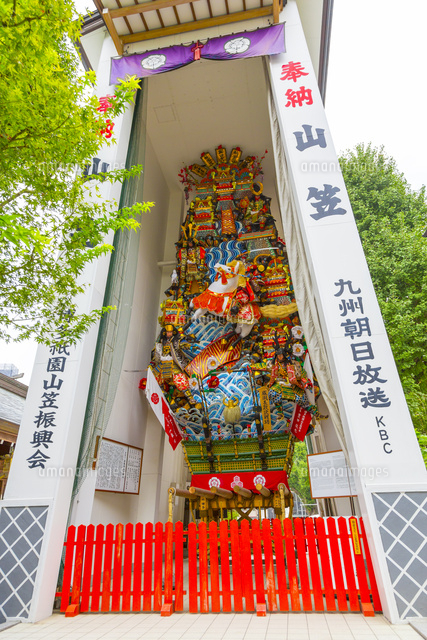 博多 櫛田神社の飾り山笠 の写真素材 イラスト素材 アマナイメージズ