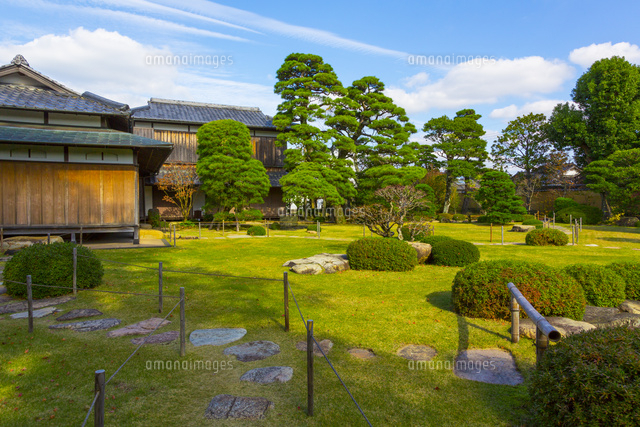 萩の菊屋家住宅の庭園 の写真素材 イラスト素材 アマナイメージズ
