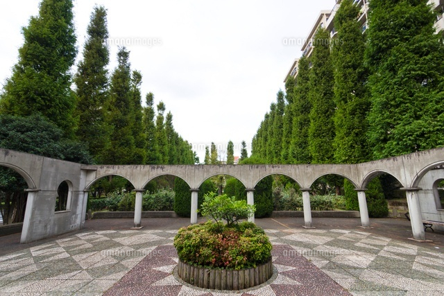 ヨーロッパ式庭園（四季の香公園）[10510000124]の写真・イラスト素材