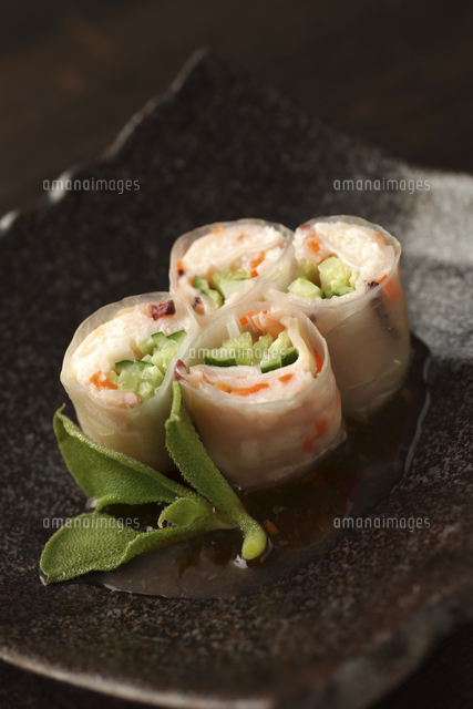 タコ飯寿司の春巻き の写真素材 イラスト素材 アマナイメージズ