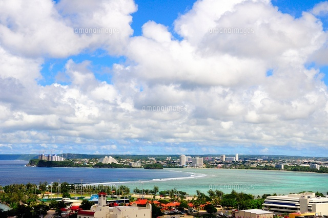 ハガニア湾 グアム の写真素材 イラスト素材 アマナイメージズ