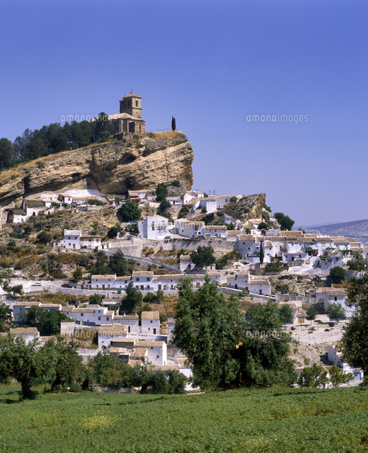 スペインの村落風景