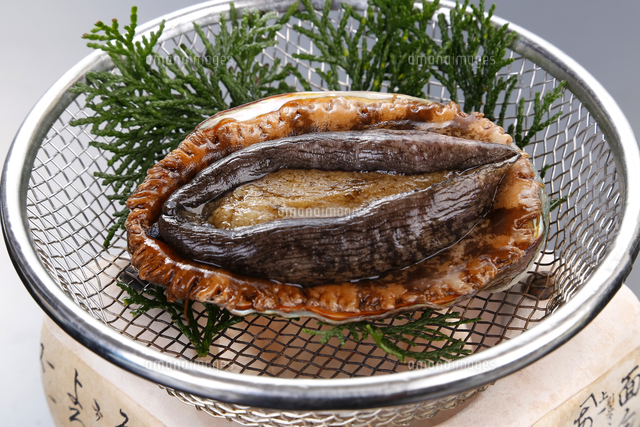 あわびの踊り焼き の写真素材 イラスト素材 アマナイメージズ