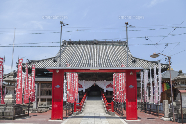 天林山笠覆寺 笠寺観音 本堂 の写真素材 イラスト素材 アマナイメージズ