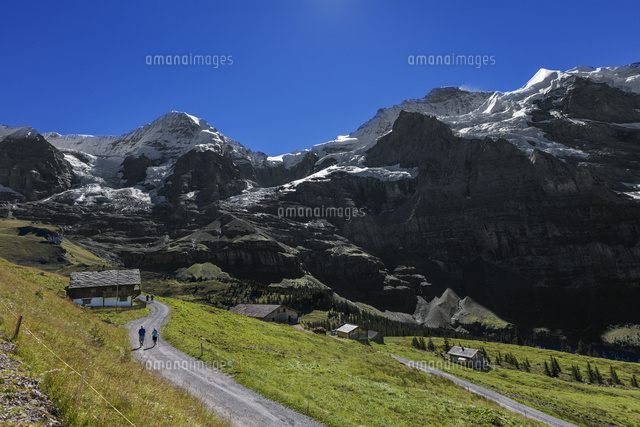 スイスアルプス トップオブヨーロッパ の写真素材 イラスト素材 アマナイメージズ