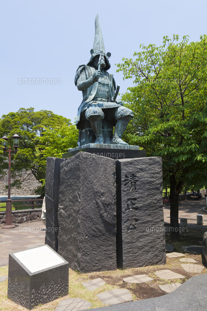 加藤清正像〈鉄製〉 熊本県熊本市 加藤清正像（2024.6撮影） 「大魔神」感が半端ない 加藤