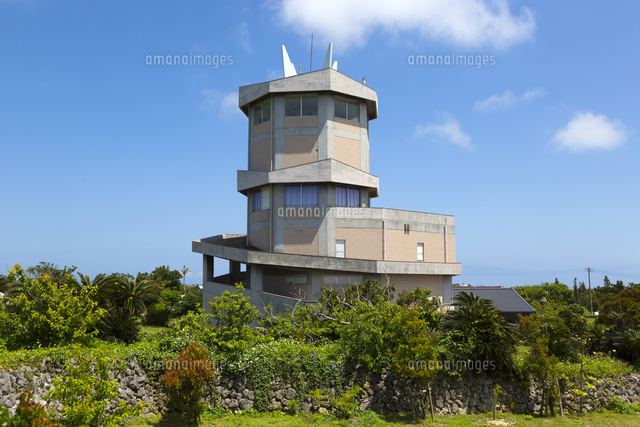 与論城跡 展望台 の写真素材 イラスト素材 アマナイメージズ