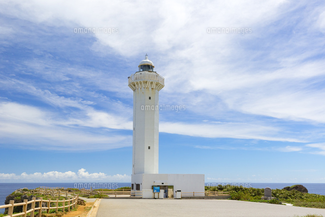 宮古島、東平安名崎灯台[10583009954]の写真・イラスト素材｜アマナ