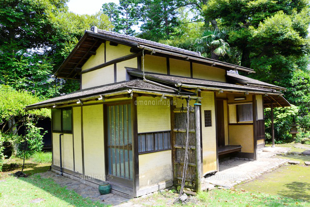 野田市市民会館 旧茂木佐平治家住宅 茶室 10604000946 の写真素材 イラスト素材 アマナイメージズ