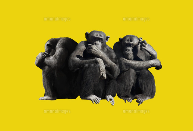 見ざる、言わざる、聞かざるのガネーシャ 像 Amazon.co.jp: 見ざる聞かざる