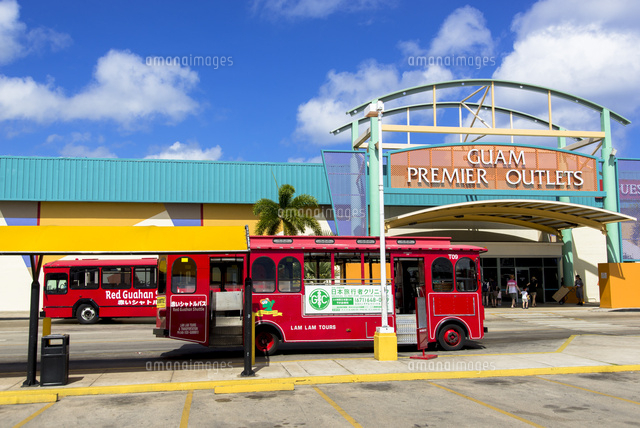 グアム プレミア アウトレット の写真素材 イラスト素材 アマナイメージズ