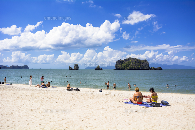 ランカウイ島の美しい海 の写真素材 イラスト素材 アマナイメージズ