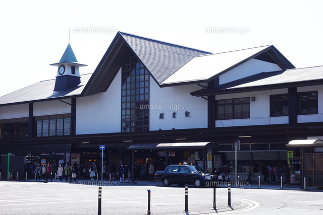 Jr鎌倉駅 の写真素材 イラスト素材 アマナイメージズ