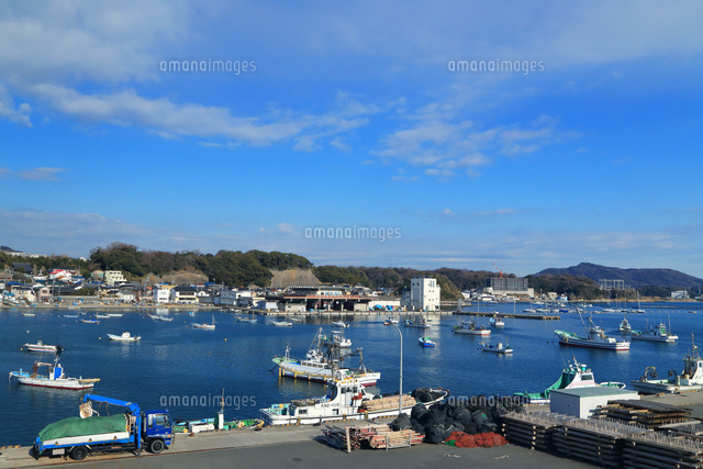 神奈川県 佐島漁港[10669007184]の写真・イラスト素材｜アマナイメージズ