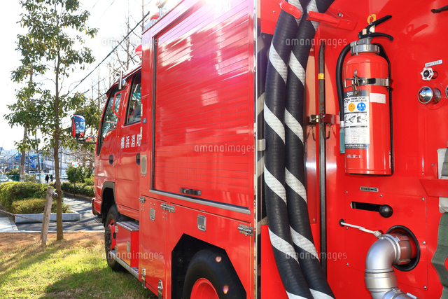 消防車 の写真素材 イラスト素材 アマナイメージズ