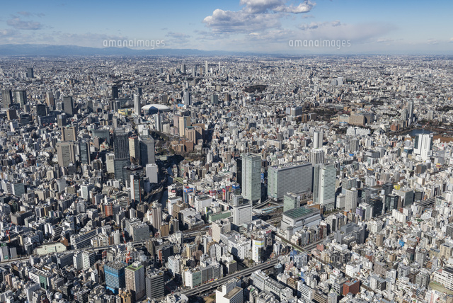 秋葉原駅 南東側より御茶ノ水 東京ドーム 池袋方面 の写真素材 イラスト素材 アマナイメージズ