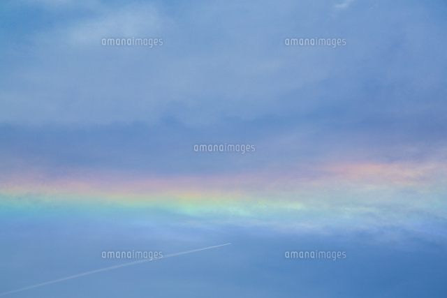 虹色の空 の写真素材 イラスト素材 アマナイメージズ