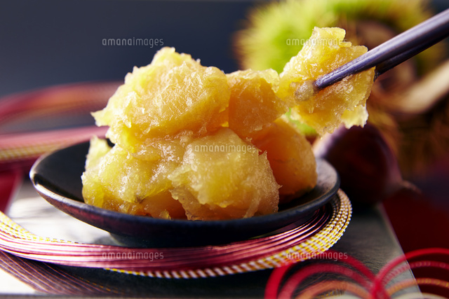 栗きんとん の写真素材 イラスト素材 アマナイメージズ