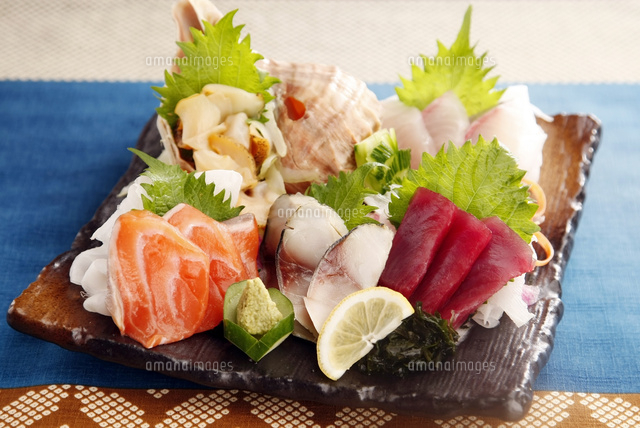 北海道刺身盛り合わせ の写真素材 イラスト素材 アマナイメージズ