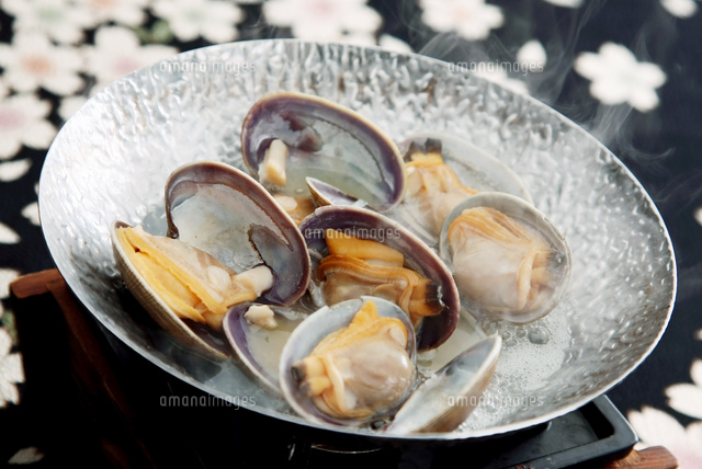 ハマグリ鍋 の写真素材 イラスト素材 アマナイメージズ