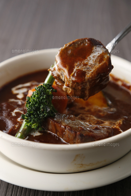 厚切り牛タンシチュー の写真素材 イラスト素材 アマナイメージズ