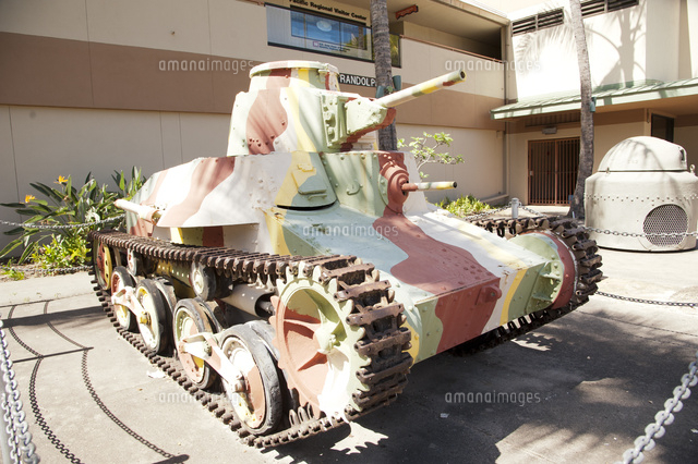 アメリカ陸軍博物館の戦車の展示 の写真素材 イラスト素材 アマナイメージズ