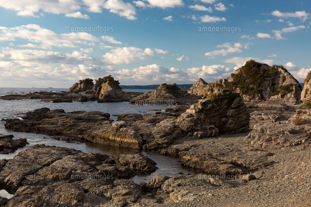 荒船海岸の岩場（和歌山県串本町）[10731000718]の写真