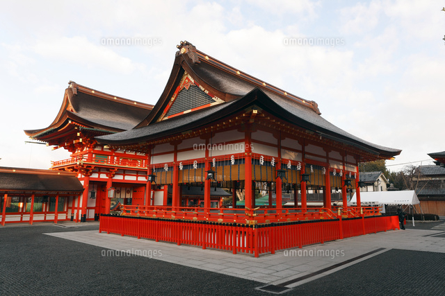 1月冬 伏見稲荷神社 京都の冬景色 の写真素材 イラスト素材 アマナイメージズ 1月冬 伏見稲荷神社 京都の冬景色 の写真素材 イラスト素材 アマナイメージズ