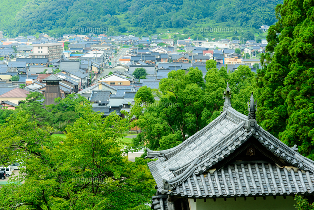 但馬の小京都 出石の町並み の写真素材 イラスト素材 アマナイメージズ