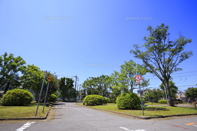 市川児童交通公園 の写真素材 イラスト素材 アマナイメージズ