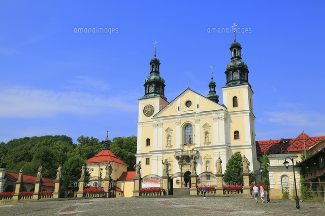 カルヴァリア ゼブジドフスカ巡礼公園の大修道院 の写真素材 イラスト素材 アマナイメージズ