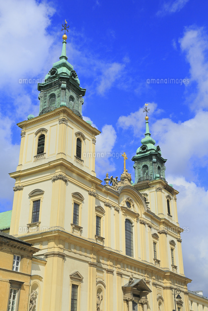 ワルシャワの聖十字架教会 10769003590 の写真素材 イラスト素材 アマナイメージズ