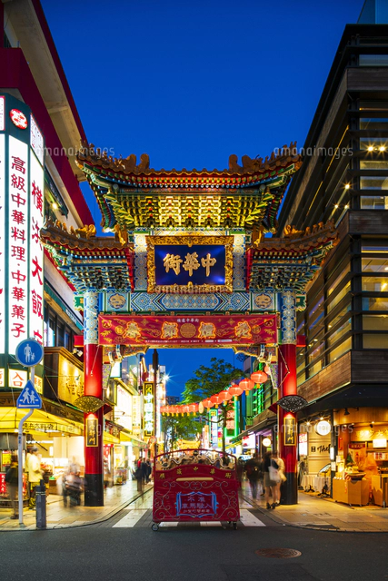 油彩画　横浜中華街の夜明け　10号 Yokohama Chinatown -Back Alley Story- 📍Yokohama Chinatown