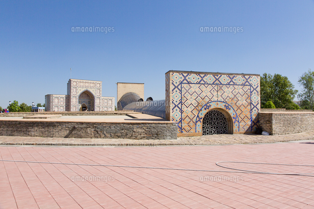 ウルグ ベク天文台と博物館 の写真素材 イラスト素材 アマナイメージズ