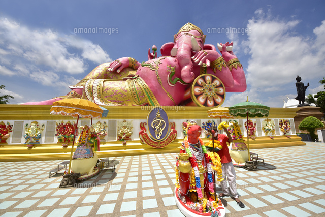 ピンクガネーシャ の写真素材 イラスト素材 アマナイメージズ