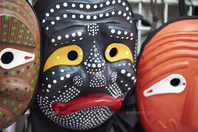 韓国のお面[10853002678]の写真・イラスト素材｜アマナイメージズ